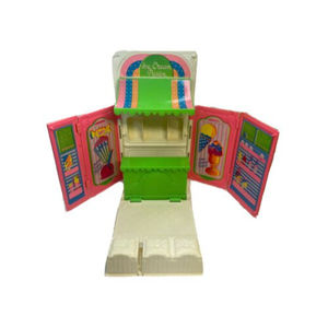 VTG Kenner Parker Toy 1987 Ice Cream Parlor Treat N Sweets Fold Out Refrigerator